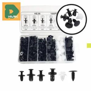 볼트세트 100P 조립 고정 조임 연결 파스너 공구 패스너 철물 다양한 규격 나사 작업 자동차 기계 수리