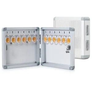 벽걸이형 알루미늄 키박스 12키 열쇠보관함 주차장 사무실 경비실 관리실 자동차키 열쇠걸이