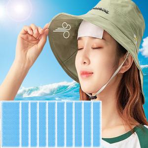 50개세트 이마에 붙이는 아이스 쿨패치 쿨링 냉각 패치 시트