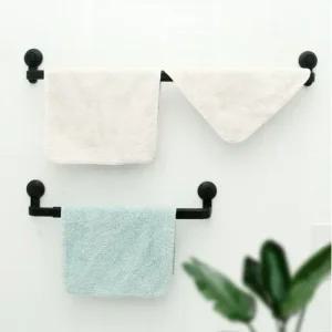 키밍 흡착식 타월 행거 벽걸이 벽고정 욕실 정리함 다용도걸이 욕실수건걸이 욕실다용도걸이