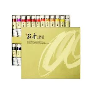 알파 채향 동양화물감 15ml 24색세트