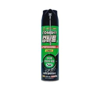 컴배트 프로페셔널 스피드 에어졸 살충제 개미용 450ml x1개