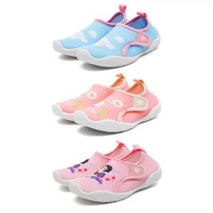 [시즌오프] 시나모롤 헬로키티 백설공주 미끄럼방지 벨크로 아쿠아슈즈 3종