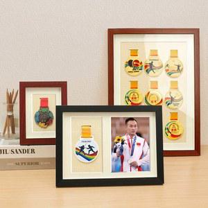 메달액자 상장 진열대 훈장 스포츠 장식 표창 디자인 보관함 벽걸이형 케이스 1개용