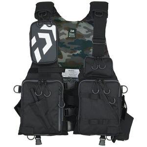 다이와 플로트 게임 구명 낚시 조끼 DF-6224 제트 블랙