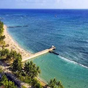 하와이 8일 #와이키키비치메리어트 #오션뷰UP #$150상당의 데이베드 1일무료 #1일관광 #로코모코 #동부해안일주