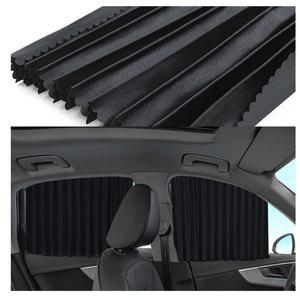 자석고정 차고급량용 커텐 햇빛가리개 블라인드 4개