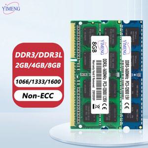 DDR3 DDR3L 4GB 8GB 노트북 메모리 램 PC3L 1 35V 1066 1333 1600Mhz PC3 5V 8500 10600 12800 204 핀 SODIMM
