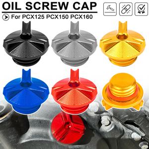 혼다 PCX125 PCX150 PCX160 오토바이 엔진 연료 탱크 캡 PCX 125 150PCX 160PCX 오일 필러 구멍 도난 방지