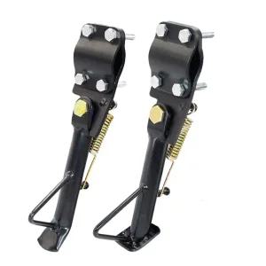 전기 자전거 지지대 사이드 킥스탠드 스탠드 조절형 다릿발 주차 오토바이 튼튼한 바이크