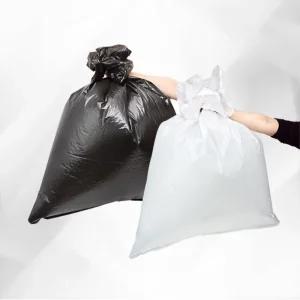 평판 봉투 90L 50매/쓰레기용 일회용 다용도 평판형 비닐 쓰레기 재활용 봉지 분리수거 마트 식당 쓰레기통