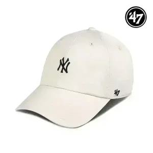 47브랜드 뉴욕 양키스 NY 스몰 로고 MLB 엠엘비 볼캡 야구 모자 본 B-BSRNR17GWS-BN