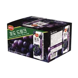 델몬트 포도 드링크 190ml * 16입