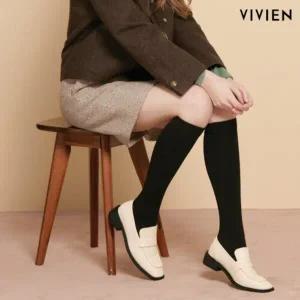 [비비안]세이프 기모 판타롱 양말 KS1136×2족_HDD