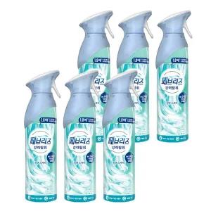 [다우니]페브리즈 에어 공기탈취제 165g 린넨스카이X6개