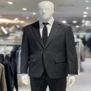 [트루젠] 트루젠 가을겨울 차콜그레이 울스판 기본핏 남자 정장세트 2444TJ310460