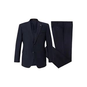 [인디안][BRUNO BAFFI] 뉴베이직 네이비 울혼방 정장세트._MANGA3F8211._SET