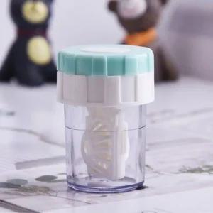 고품질 콘택트렌즈 렌즈 세척기 세척 닦기 세척통 관리 여고생 파우치템 여행용품 (WFJE9TR)