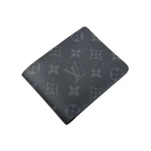 [중고명품] M61695 모노그램 이클립스 멀티플 월릿 지갑 공홈인보이스 35604