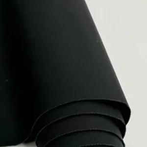 블랙 얇은 인조가죽원단 보수용가죽천 가구시트 레자