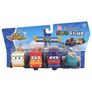 슈퍼윙스 미니카 4종 세트