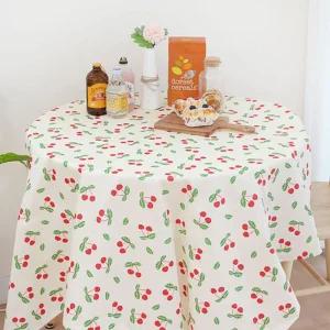 양면 방수 식탁보 체리140x180부엌인테리어 주방꾸미기 부엌꾸미기 예쁜식탁