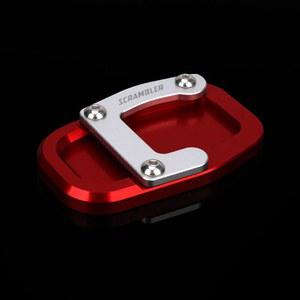 스크램블러 1100 스포츠 스페셜 KG KF 프로용 CNC 킥스탠드 풋 사이드 스탠드 익스텐션 패드 지지대 플레이트 1K