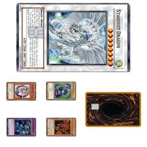 유희왕 애니메이션 은행 신용 카드 패스 스티커 장식 방수 스크래치 방지 선물