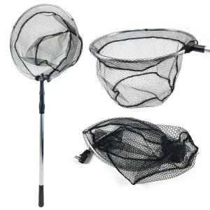 접이식 3단 알루미늄 뜰채 논슬립 연심망 낚시뜰채/대형/민물/뜰채망/선상/갯바위/양식장/원형/물고기/그물