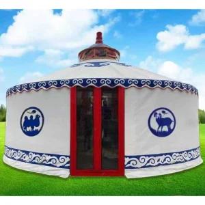 유르트 바람막이 레스토랑 식당 대형 농가 가제보