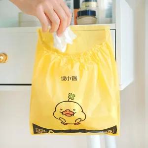 15P 자동차 차량용 쓰레기 봉투/차량/쓰래기통/앞자석/휴지통/접착식/멀미/비닐/휴지/가방/차랑용/쓰레기통