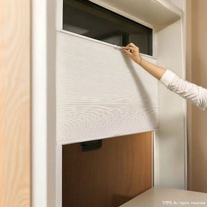 무타공 창문핏 불라인드 블루 폴딩도어블라인드 스 쉐이드 소 반차광 블라인드 FA02 반차광 FA02 스 블루