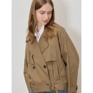 [리스트]포시크 더블 하프 트렌치코트 택가격 398000원 _P404916310