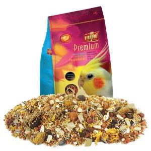 [애니몰파크]비타폴 프리미엄 중소형 1kg 앵무새 사료 먹이 모이 밥 간식