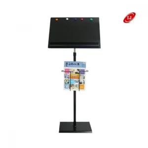 입구 메뉴판거치대 자석식 스틸보면대 ZMS-ST45M 간판 포스터 진열 광고 배너 베너 현수막 전단