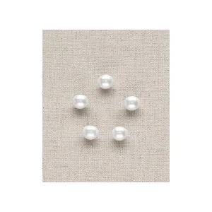 패션스타트 허그 진주 단추 11mm 5개입 화이트