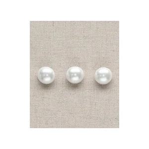 패션스타트 허그 진주 단추 21mm 3개입 화이트