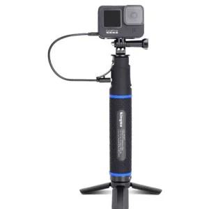 GoPro 거치대 보조배터리 충전식 충전 셀카봉 고프로