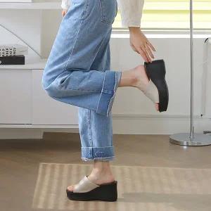 [잭앤질]잭앤질 베이직 플랫폼 웨지힐 슬리퍼(JA5Z170)