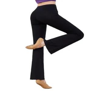 라인댄스복 요가복 팬츠 사교 여름 바지 스포츠 부츠컷