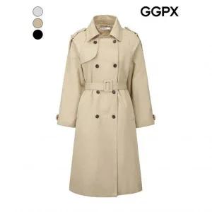 [GGPX] 더블 트렌칭 롱 코트 (GP9CT001F) 720274