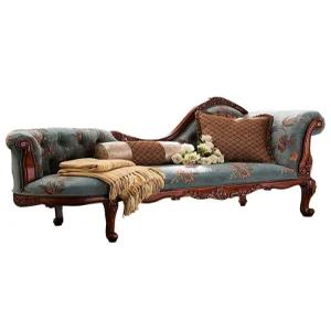 원목 카우치소파 빈티지 엔틱 북유럽 쇼파 럭셔리 패브릭 소파