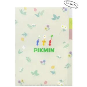 피크민 클리어 파일 A5 3포켓 파일 케이스 유인물 문서