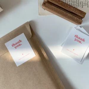 선물용스티커 감사스티커 인기 프리미엄 땡큐스티커