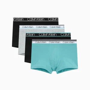 [CK언더웨어][선물포장] (NP2427O-ZPC)남성 WB 코튼 스트레치 버라이어티 팩 트렁크 4PK