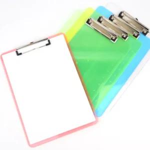 플라스틱 클립보드 A4 파일판 아크릴 종이 받침대
