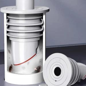 하수구 트랩 자석개폐식냄새차단 마개 배수구 벌레 욕실 싱크대 배수관