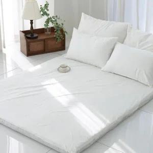 아트박스/스코홈 럭시 순면 40수 틔윌 호텔 요커버 + 압축요솜 세트 S