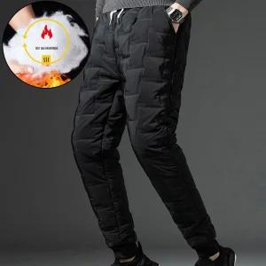 고주파 압열 방한 패딩바지/남성/골프/패딩/바지/겨울/팬츠/방한/남자/기모/경량/누빔/작업복/등산/바이크