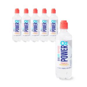 농심 파워오투 복숭아자몽 500ml x6개